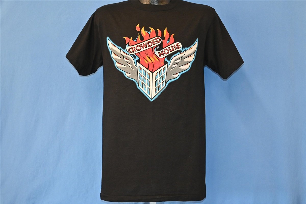 80s Crowded House 1987 Tour Australian Band t-shirt Medium product image 2