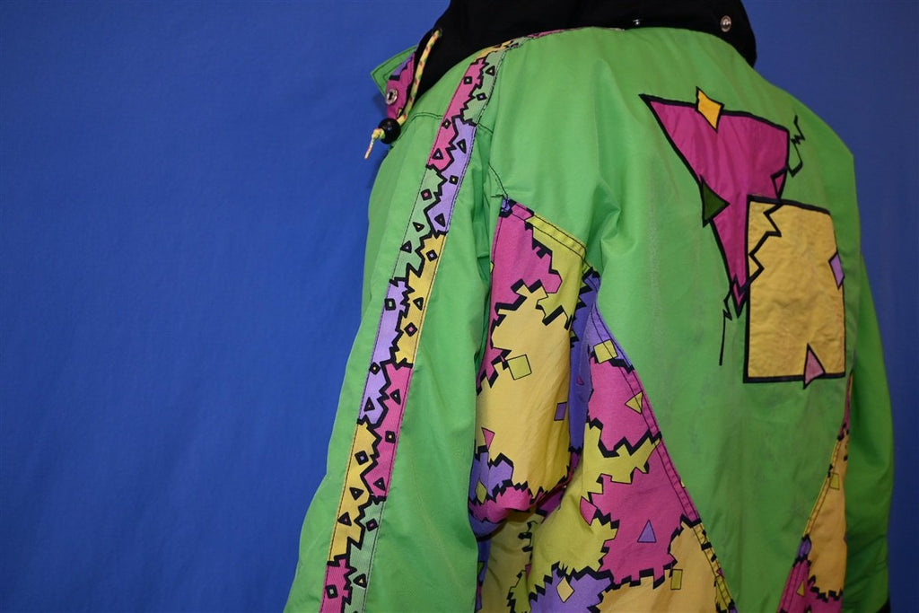 90s Rodeo Black Green Pullover Half Zip Ski Jacket Medium product image 7