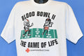 80s Blood Bowl American Red Cross Football t-shirt Extra product image 1