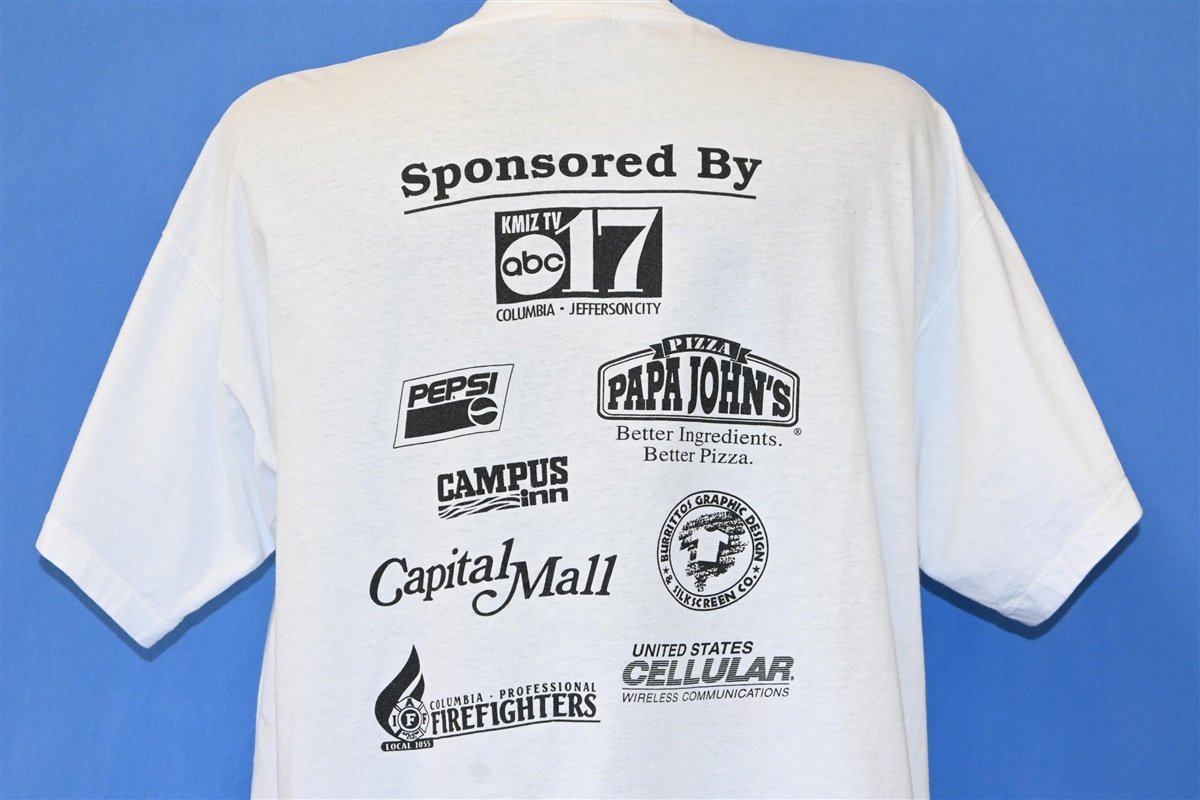 80s Blood Bowl American Red Cross Football t-shirt Extra product image 3