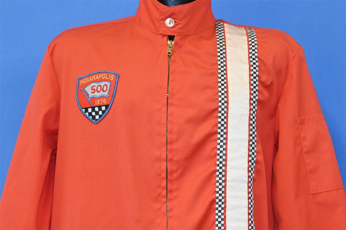 70s Indianapolis 500 Red 1976 Racing Jacket Medium product image 1