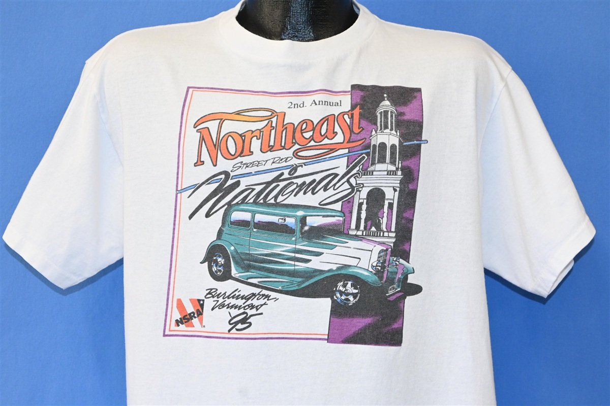 90s Northeast Street Rod Nationals 1995 Vermont t-shirt product image 1