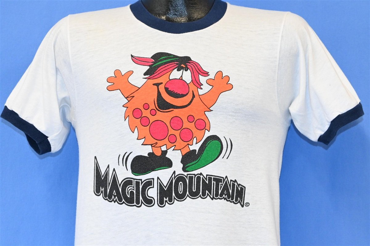 70s Six Flags Magic Mountain Bloop Ringer t-shirt Small product image 1