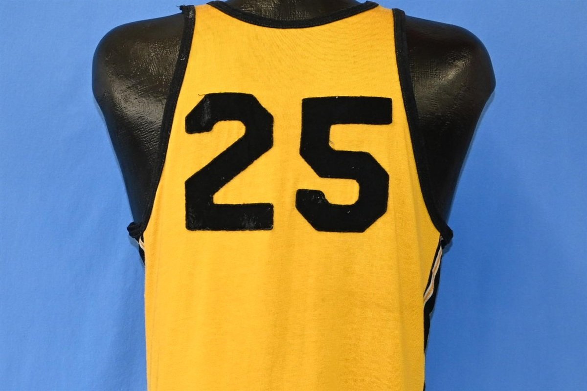 50s Dictaphone #25 Yellow Chainstitch Tank Top t-shirt product image 3
