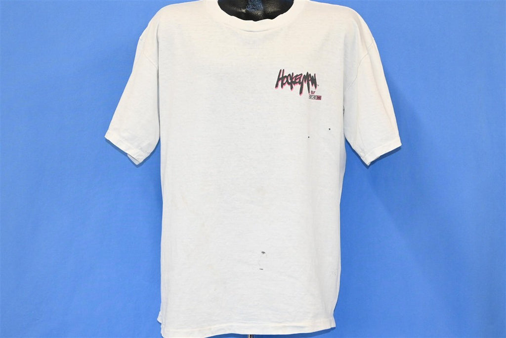 90s Hockeyman By CCM Ya Wanna Go? Distressed t-shirt Large product image 3