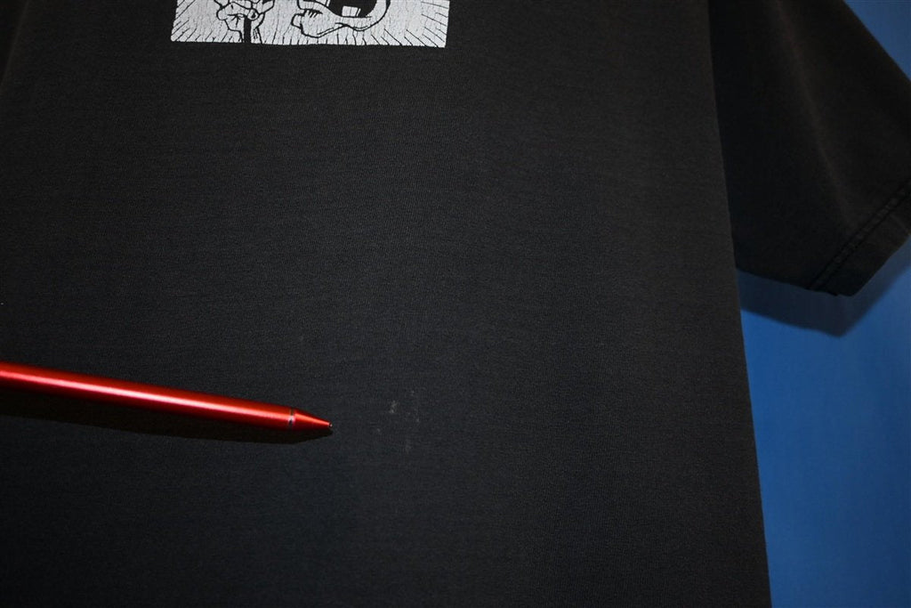 90s Rancid Give 'Em the Boot Punk Band Black t-shirt Extra product image 4