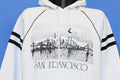 90s San Francisco Cityscape Drawstring Hoodie Sweatshirt product image 1