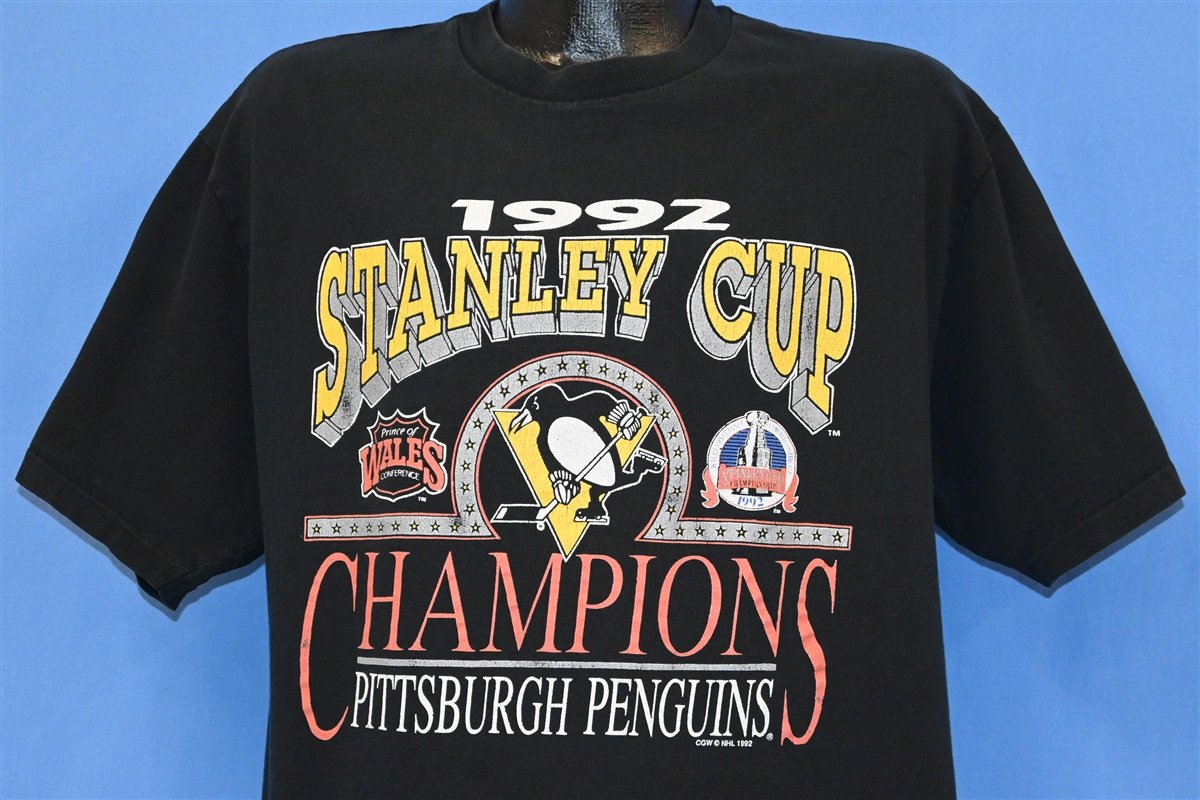 90s Pittsburgh Penguins Stanley Cup 1992 t-shirt Extra Large