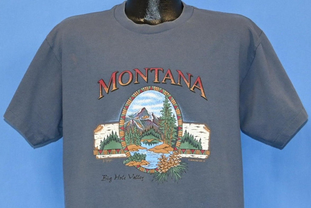 90s Montana Big Hole Valley River Mountains t-shirt Large product image 1