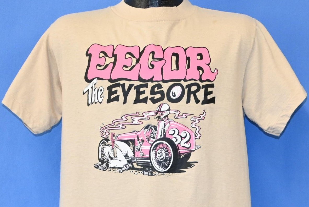 80s Eegor the Eyesore Kenny Parks Midget Car t-shirt Medium product image 1