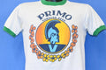 80s Primo Hawaiian Beer Logo Green White Ringer t-shirt product image 1