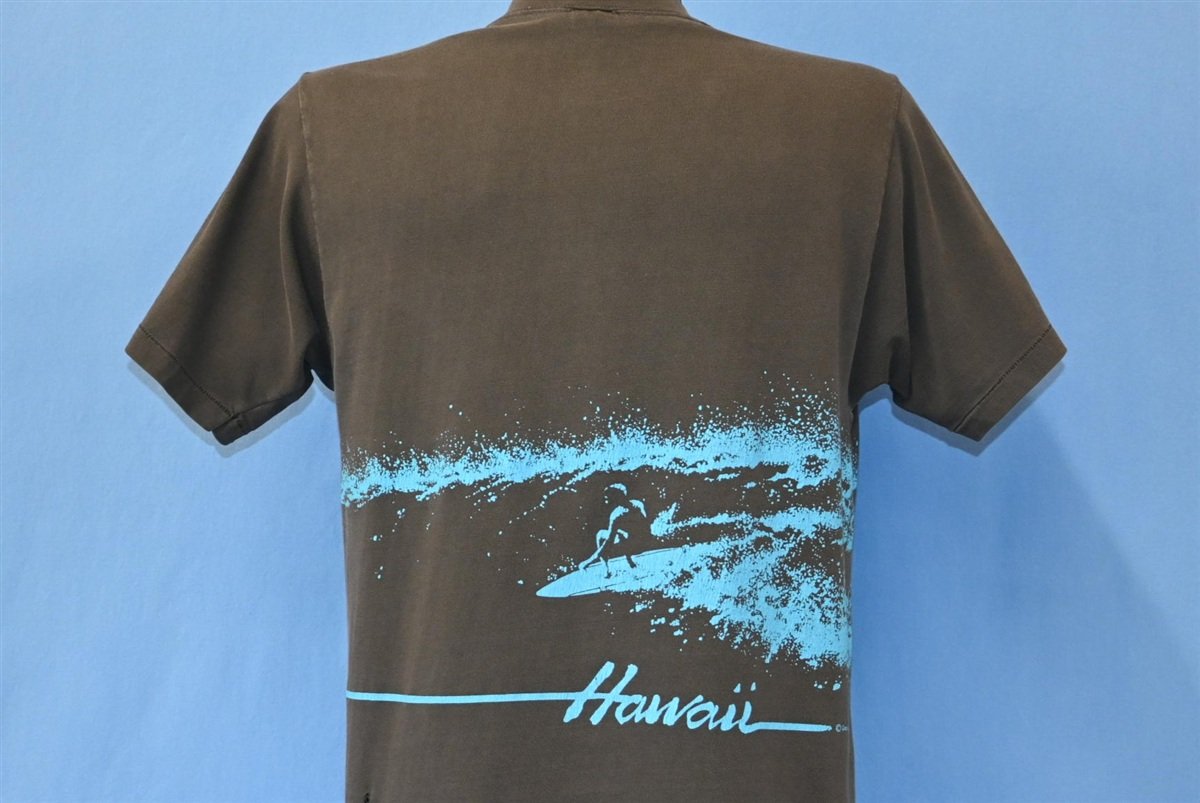70s Hawaii Surf Crazy Shirts Wraparound Faded t-shirt Medium product image 3