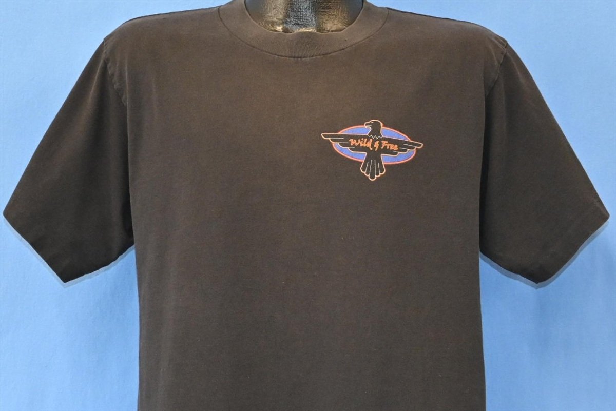 Y2K Wild & Free Bald Eagle Earth Foundation t-shirt Medium product image 2
