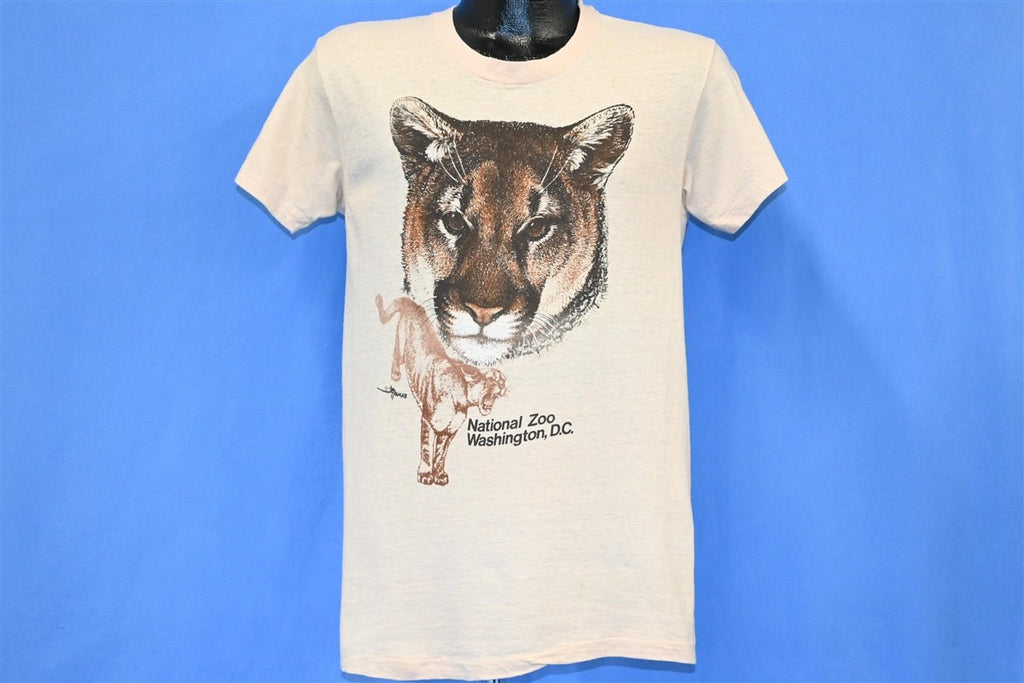 70s National Zoo Washington DC Mountain Lion t-shirt Medium product image 2
