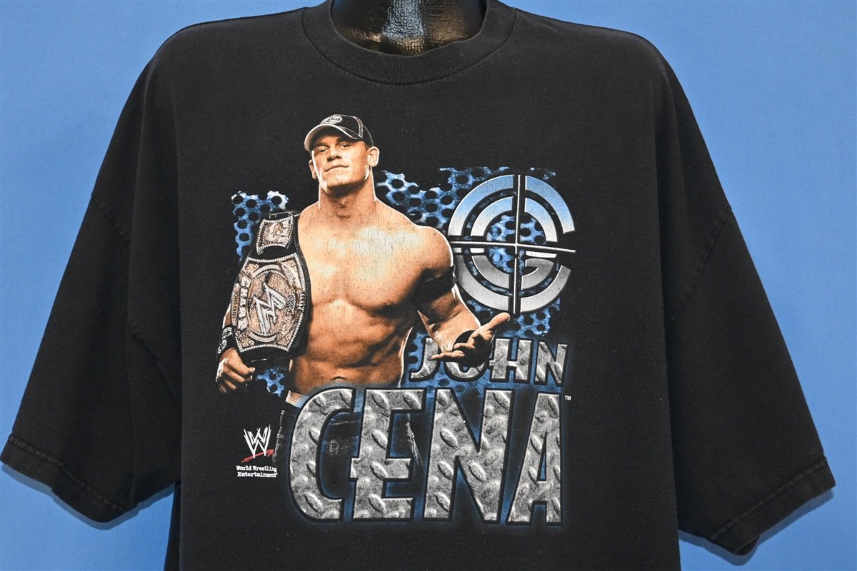 Y2K John Cena Chain Gang Soldier WWE Wrestling t-shirt XXXL product image 1