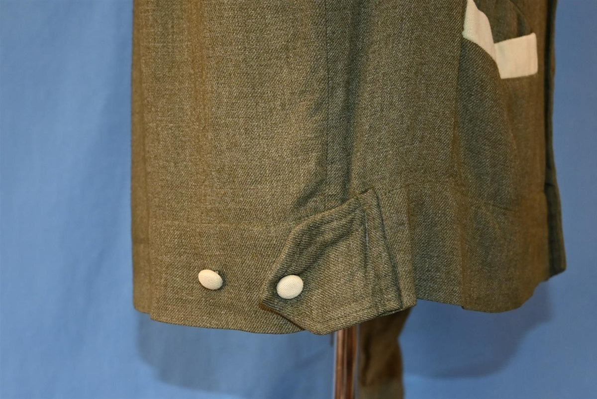40s Enro Gabardine Green Gray Shirt Jacket Medium product image 4