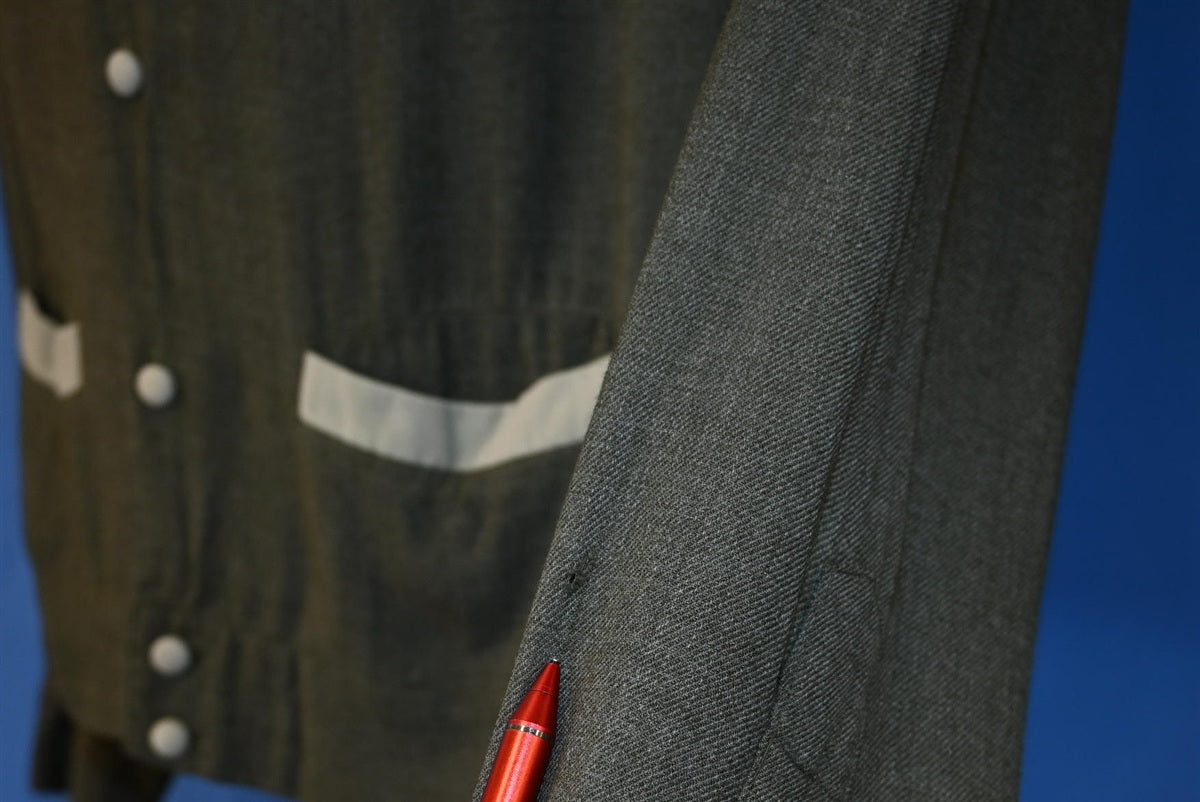 40s Enro Gabardine Green Gray Shirt Jacket Medium product image 5