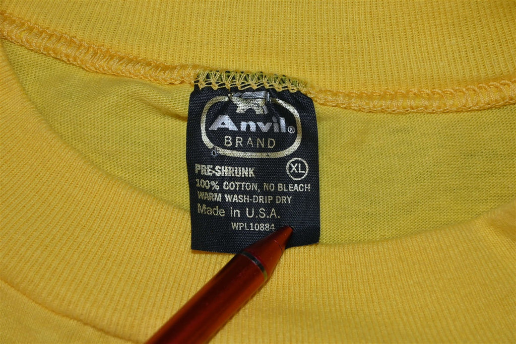 80s Hawaii 81 Yellow Double Sided 1981 Jersey t-shirt Extra product image 5