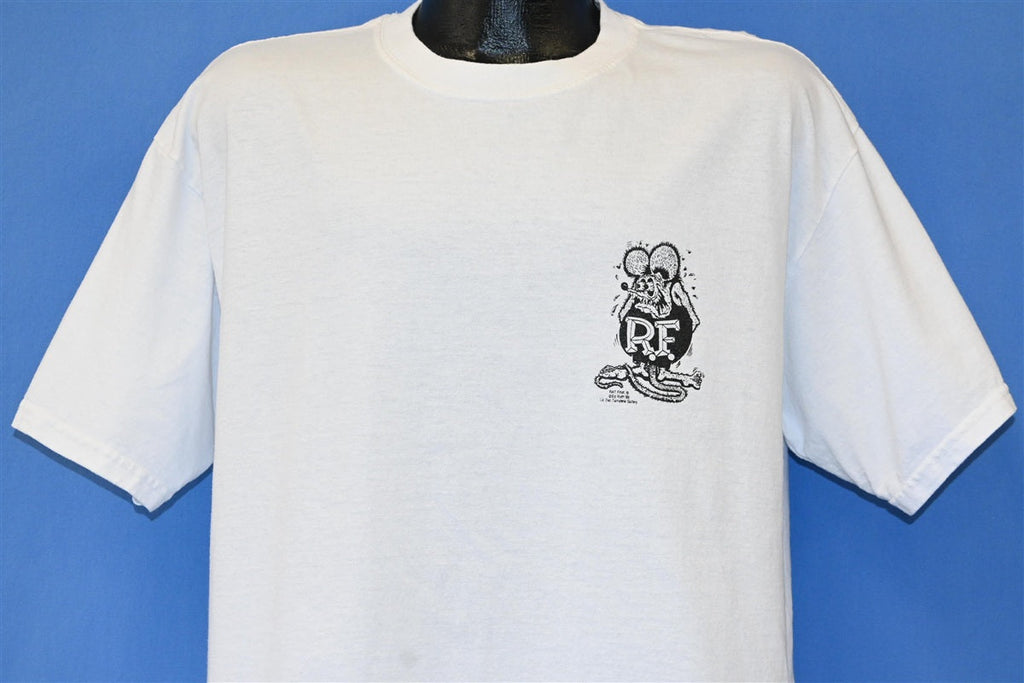 90s Old Rat Finks Never Die Just Blaze Away t-shirt Extra product image 2