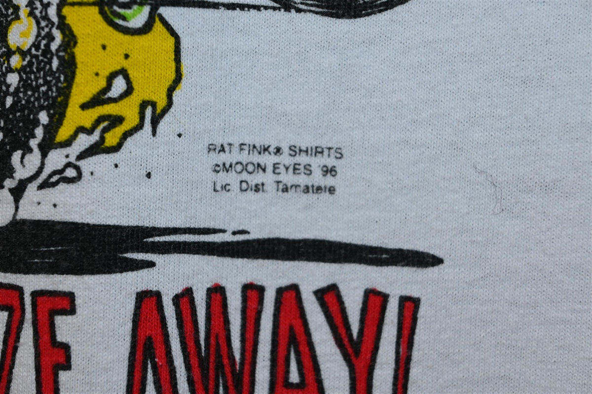 90s Old Rat Finks Never Die Just Blaze Away t-shirt Extra product image 5