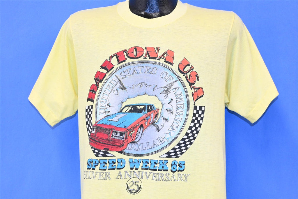 80s Daytona Speed Week 1983 Silver Anniversary t-shirt product image 1