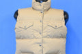 80s The North Face Beige Snap Up Puffy Ski Vest Medium product image 1