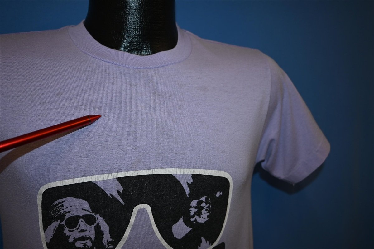 80s Macho Man Randy Savage WWF Wrestling Purple t-shirt product image 5