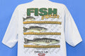 90s Fish Stories Fishing Is Life Double Sided t-shirt Extra product image 1