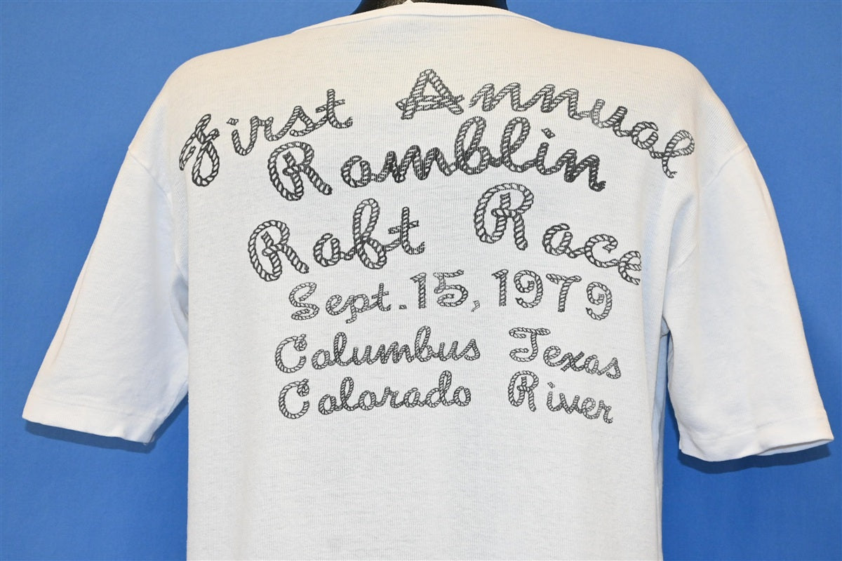 70s Ramblin Raft Race Schlitz Beer 1979 Rib Knit t-shirt product image 3