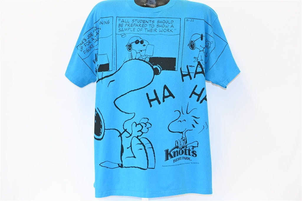 90s Snoopy Knotts Berry Farm All Over Print t-shirt Extra product image 2