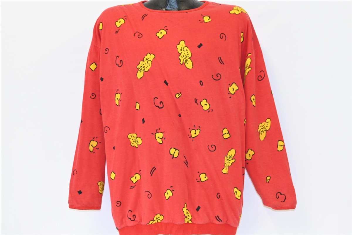 80s Peter Max All Over Print Reversible Art Sweatshirt Large product image 5