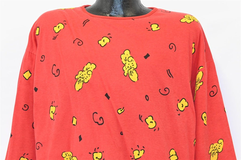 80s Peter Max All Over Print Reversible Art Sweatshirt Large product image 6