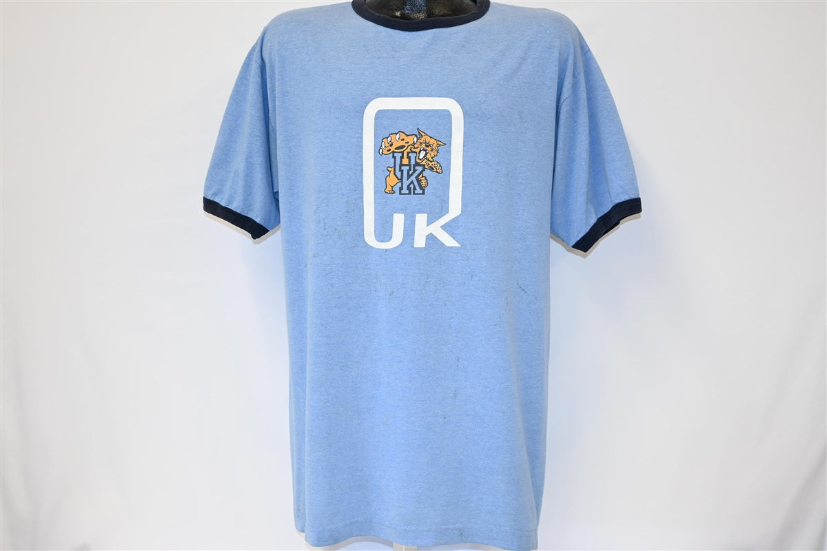 90s University of Kentucky Wildcats UK Ringer t-shirt Large product image 2