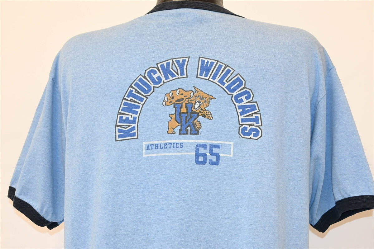 90s University of Kentucky Wildcats UK Ringer t-shirt Large product image 3