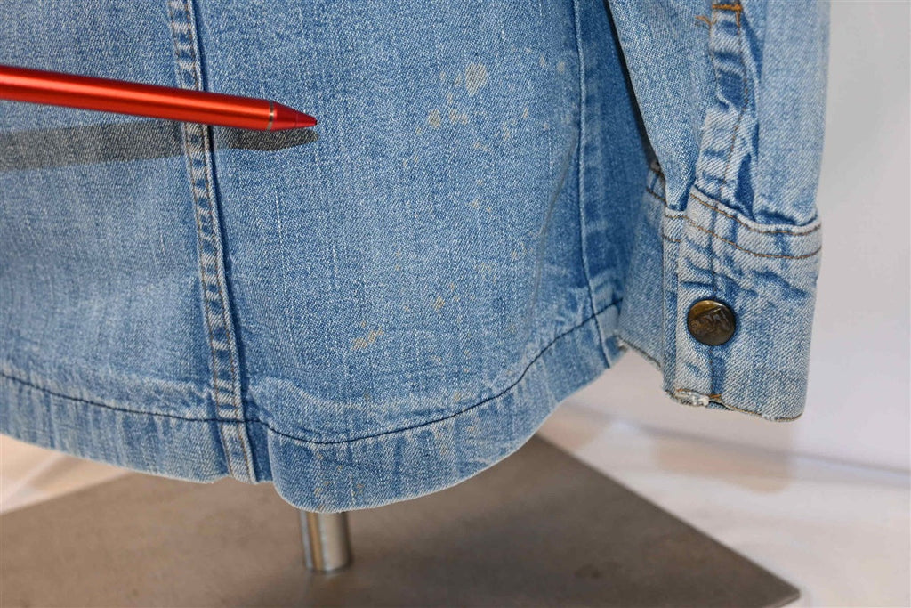70s Lee Cinched Waist Snap Up Denim Jacket Women's Medium product image 5