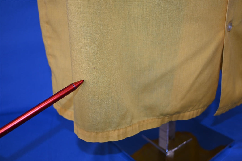 70s K&S Rental Speedy Yellow Bowling Shirt Extra Large product image 5