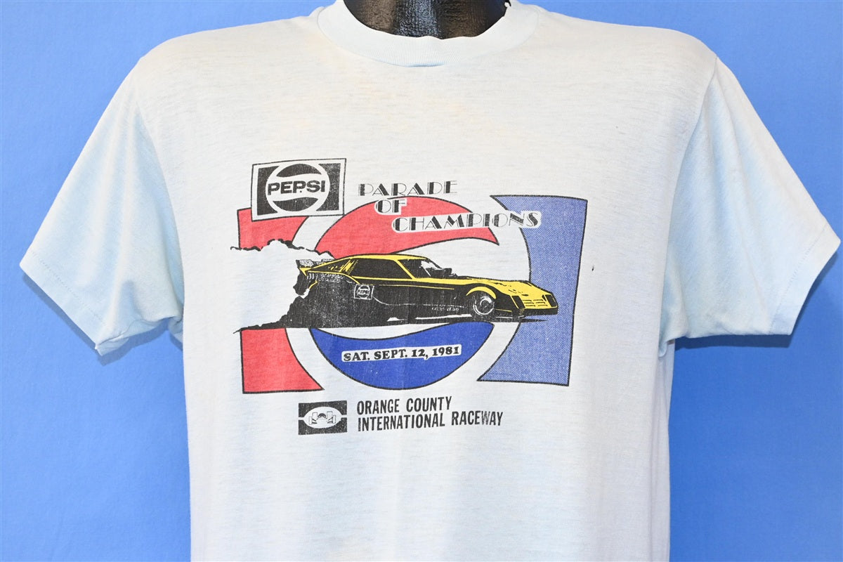80s Pepsi Parade of Champions 1981 Racing t-shirt Medium product image 1