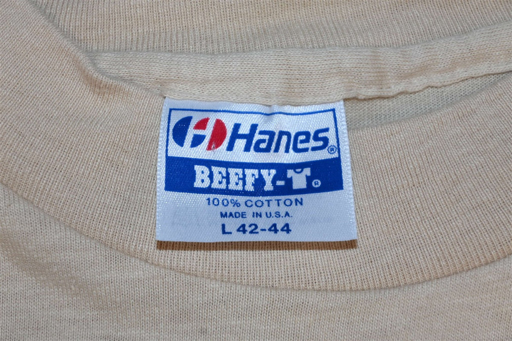 80s Go For It Venetian Tile Company Beige t-shirt Large product image 4