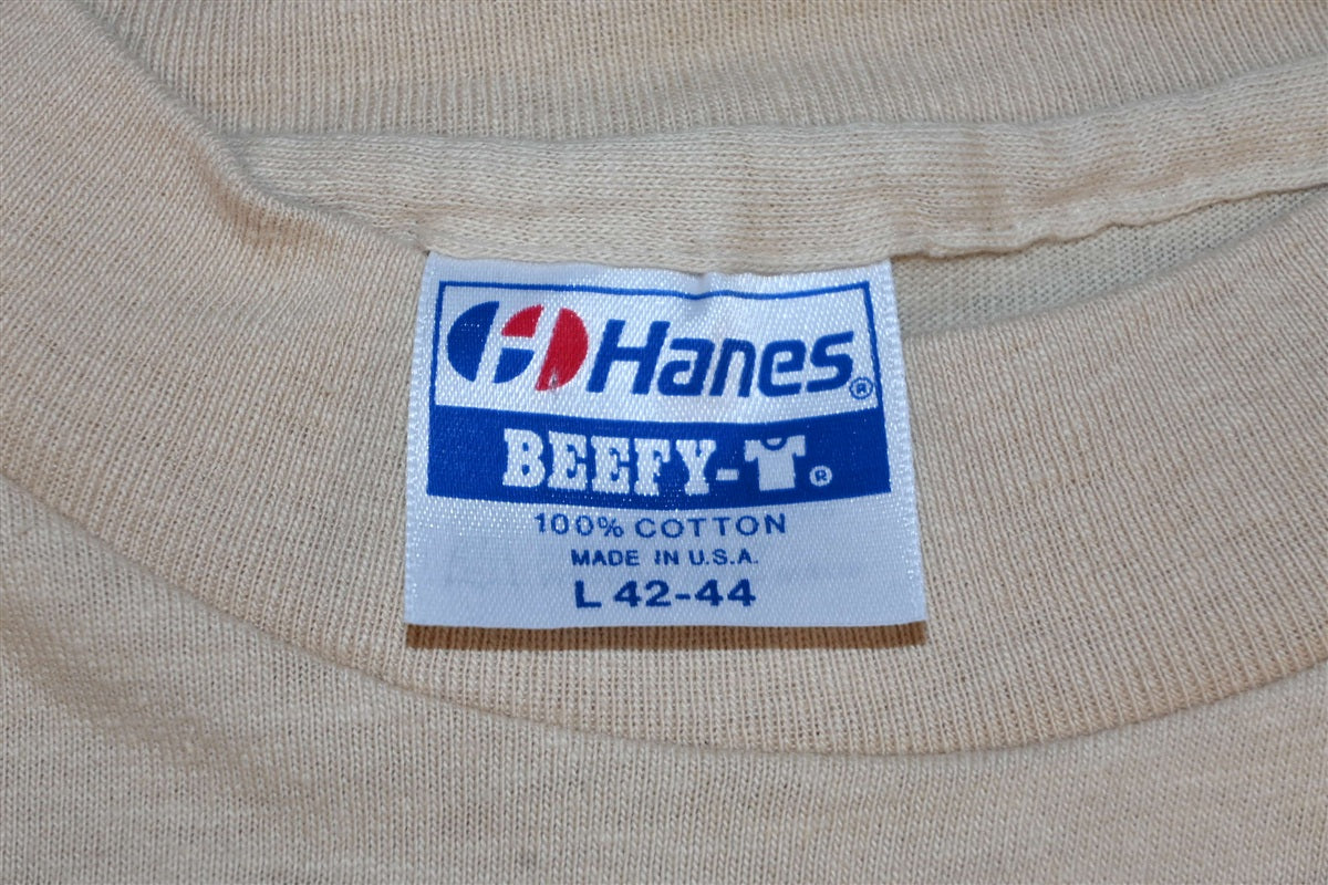 80s Go For It Venetian Tile Company Beige t-shirt Large product image 4
