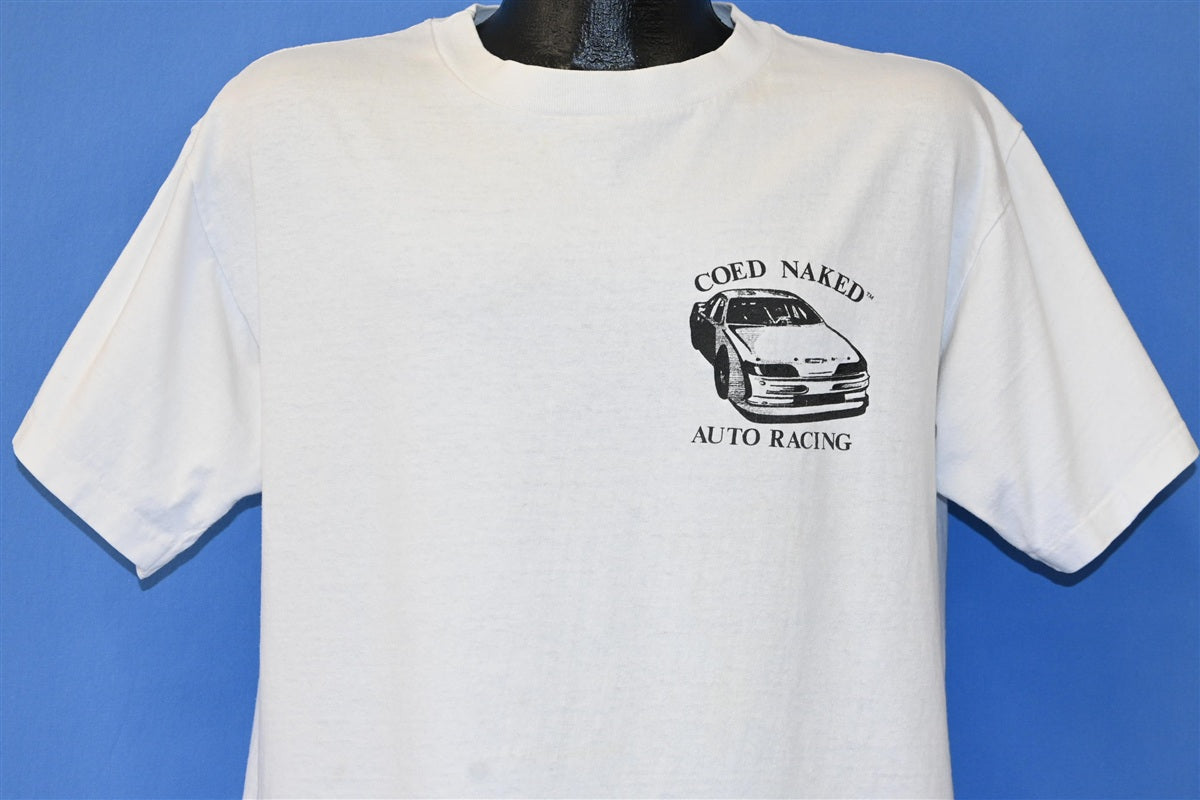 90s Coed Naked Auto Racing Lapping the Competition t-shirt product image 2