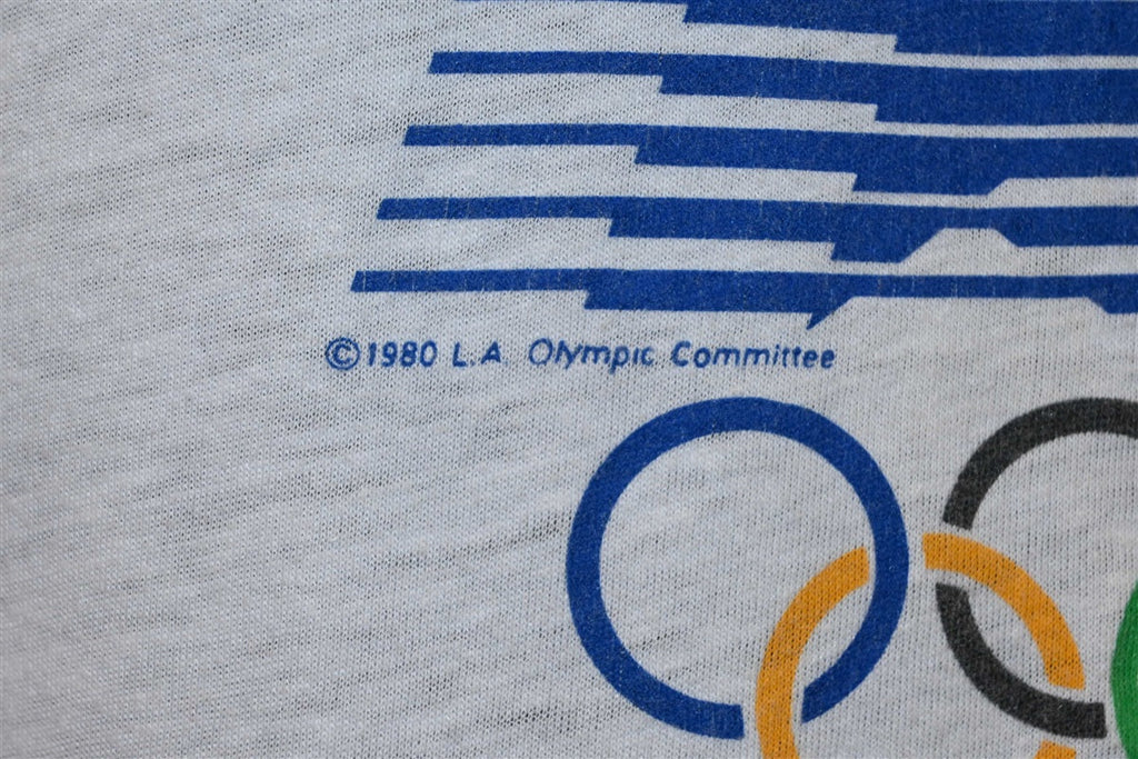 80s Los Angeles 1984 Olympics Levi's LA84 Ringer t-shirt product image 3