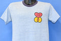 80s Marriage Encounters Heathered Blue Ringer t-shirt Medium product image 1