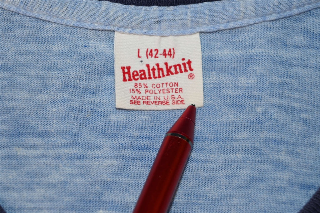 80s Marriage Encounters Heathered Blue Ringer t-shirt Medium product image 6