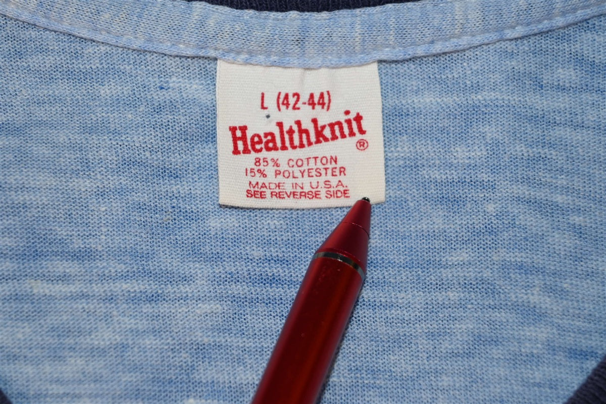 80s Marriage Encounters Heathered Blue Ringer t-shirt Medium product image 6