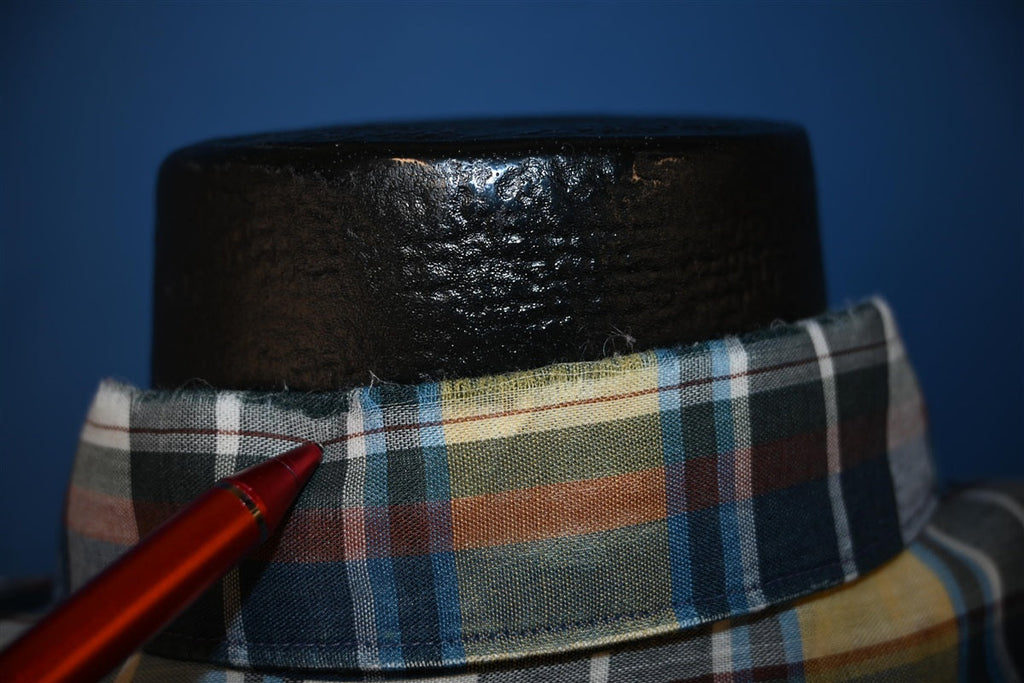 60s Van Heusen Plaid Loop Collar Button Down Shirt Extra product image 5