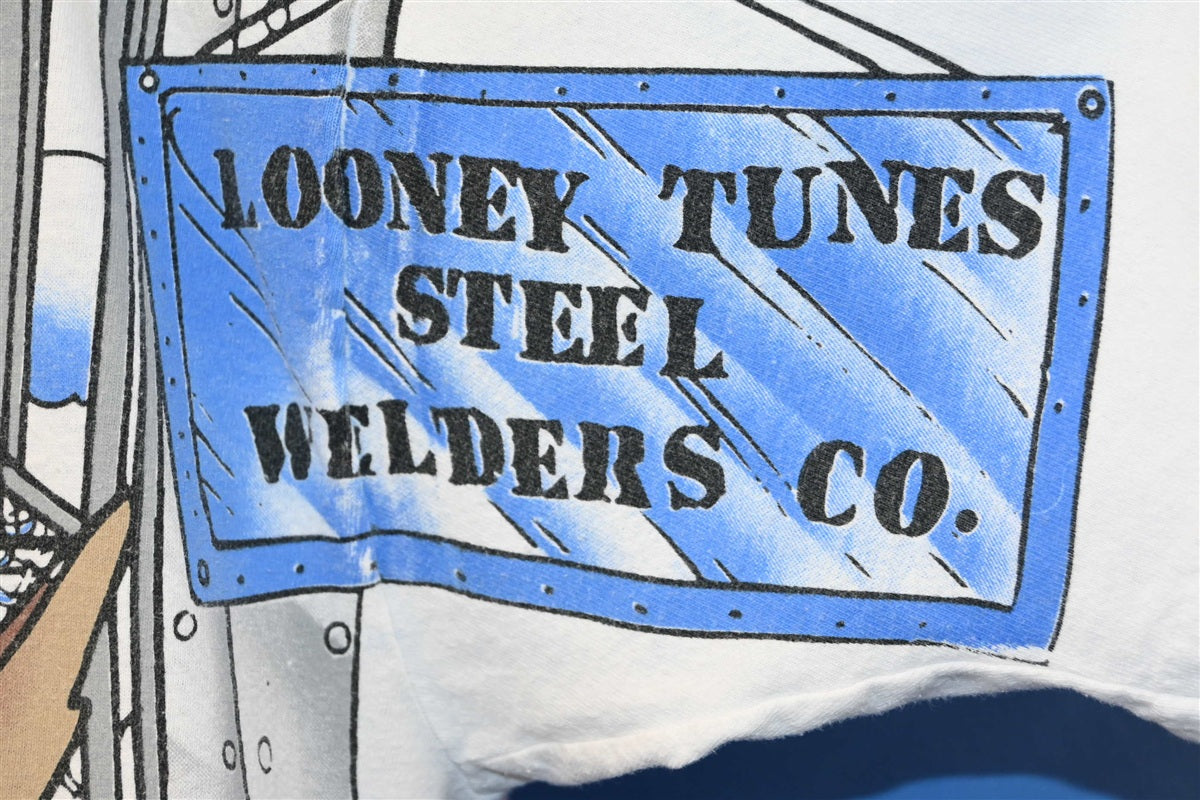 90s Looney Tunes Nerves of Steel Welders t-shirt Extra Large product image 3