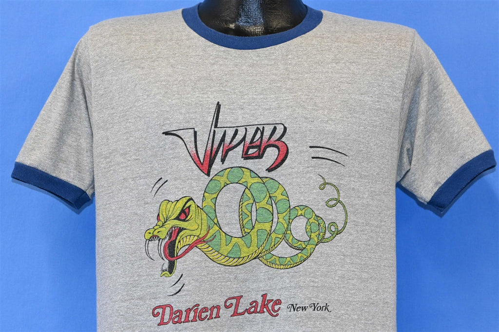 80s Viper Darien Lake Amusement Park Ringer t-shirt Medium product image 1