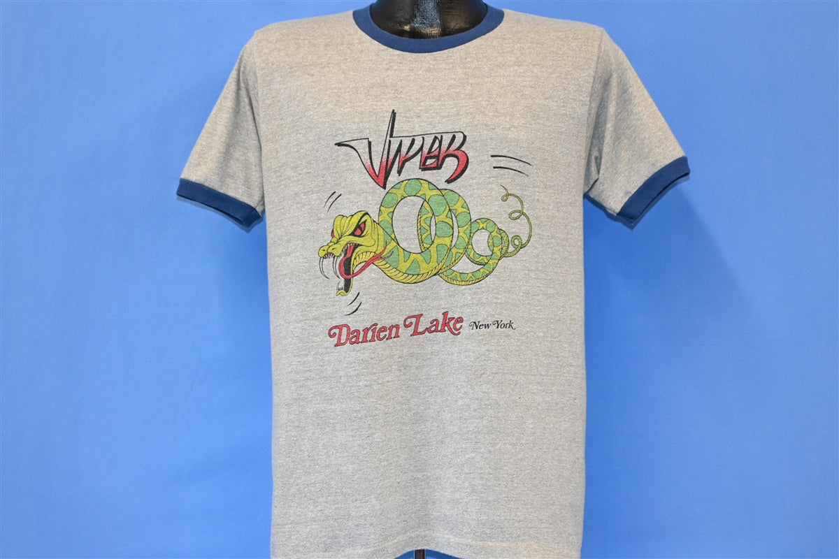 80s Viper Darien Lake Amusement Park Ringer t-shirt Medium product image 2
