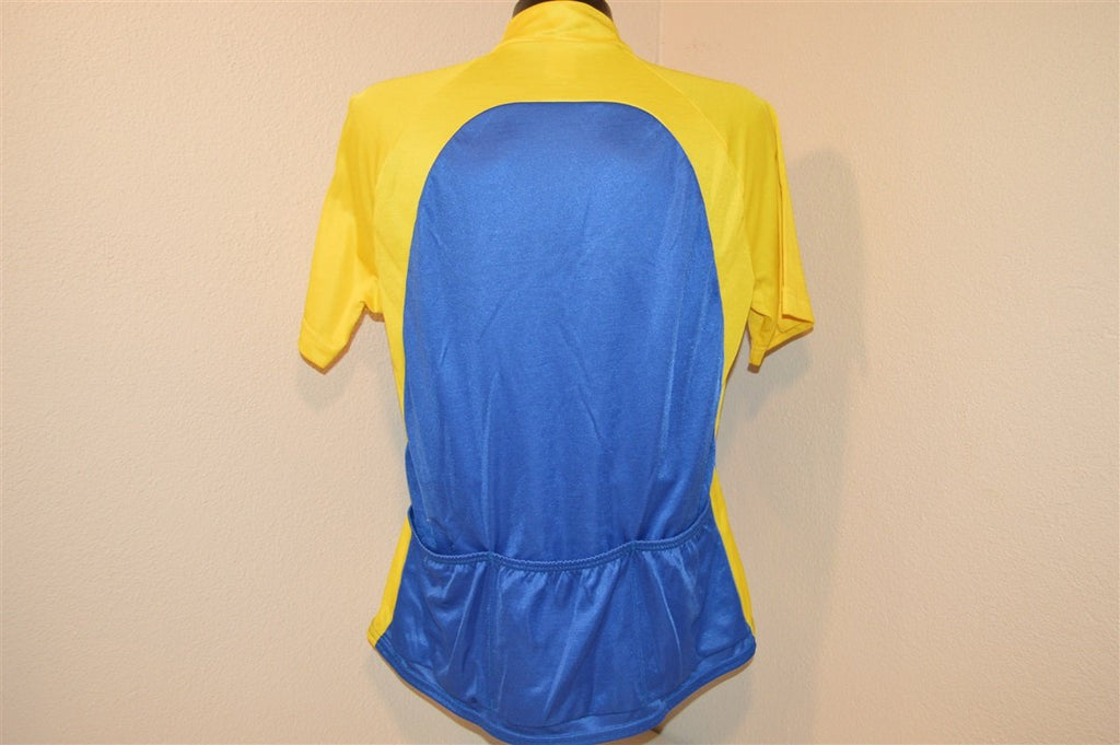 80s Bellwether Blue Yellow Cycling Jersey t-shirt Large product image 3