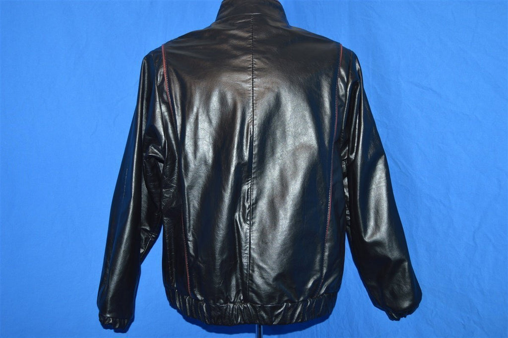 70s Garfin Leather Bomber Jacket Size Large product image 4